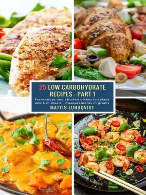 cover image of 25 Low-Carbohydrate Recipes--Part 1
